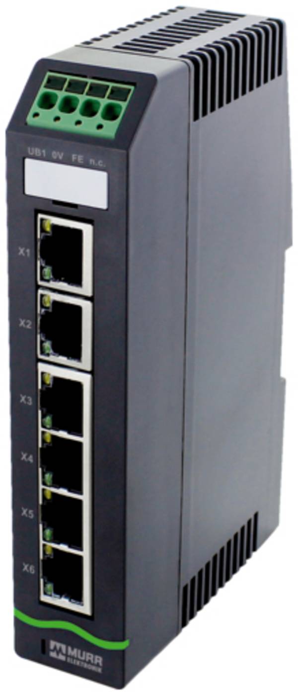 Murrelektronik 58814 58814_Xelity 6TX Unmanaged Switch 6 Port GE_IP20 Switch réseau 6 ports 10 / 100 / 1000 MBit/s