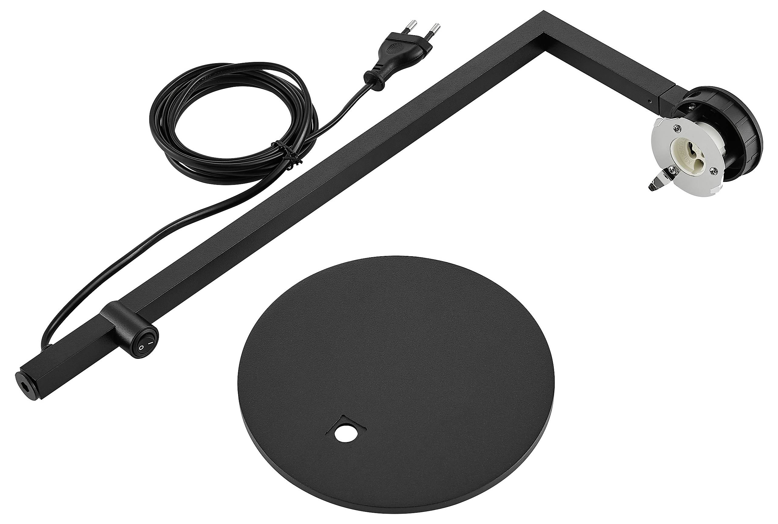 Deko Light Can Tilt Base 346089 Lampe de table GU10 7.5 W noir profond (RAL 9005)-1