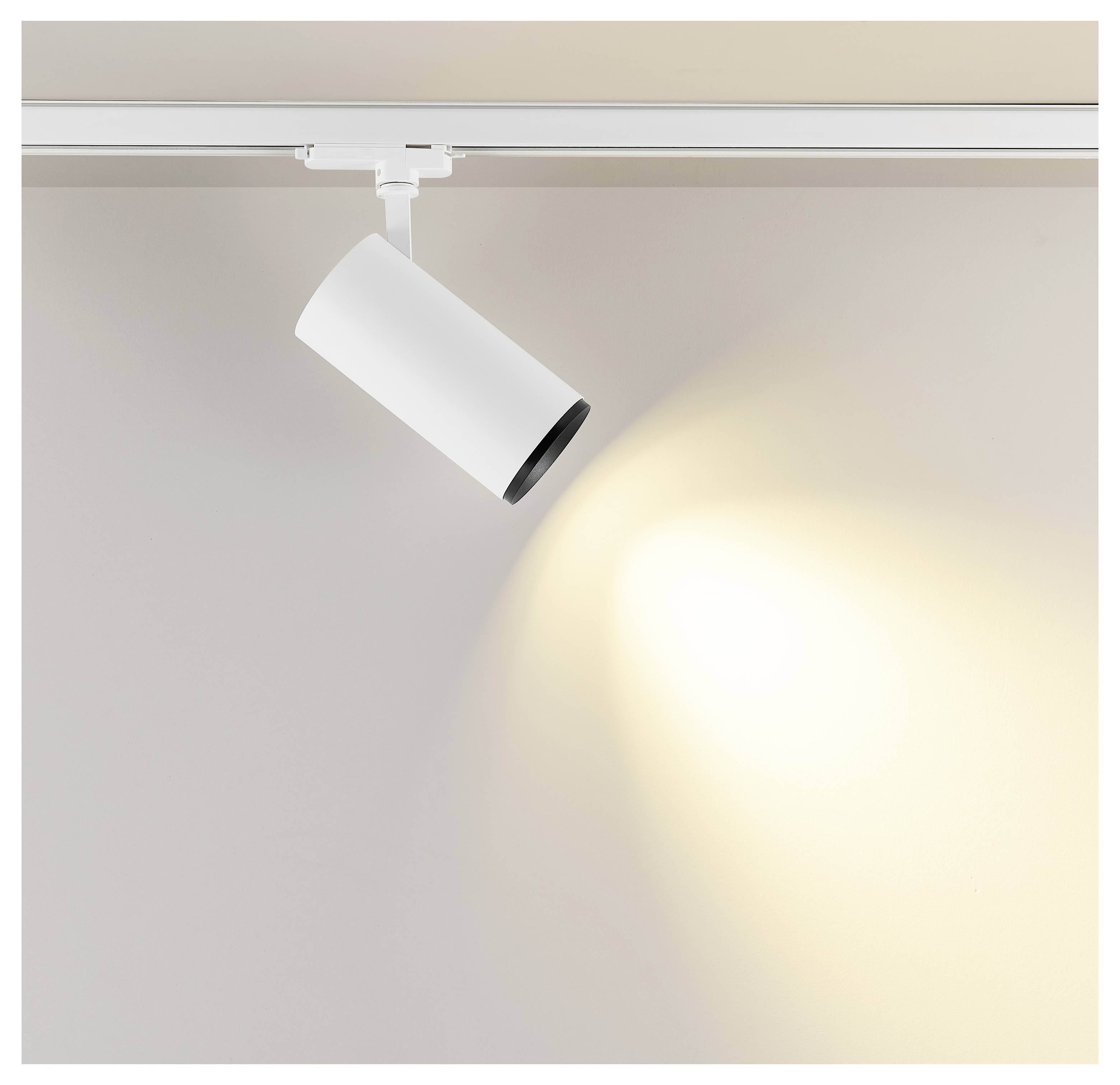 Deko Light Lucea 30 CCT Tilt Eclairage sur rail triphasé 33 W LED blanc signalisation (RAL 9016)-3