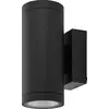 Deko Light ShoreLine Pro Round Up+Down 731194 Luminaire mural en saillie 20 W LED gris graphite (RAL 7024)
