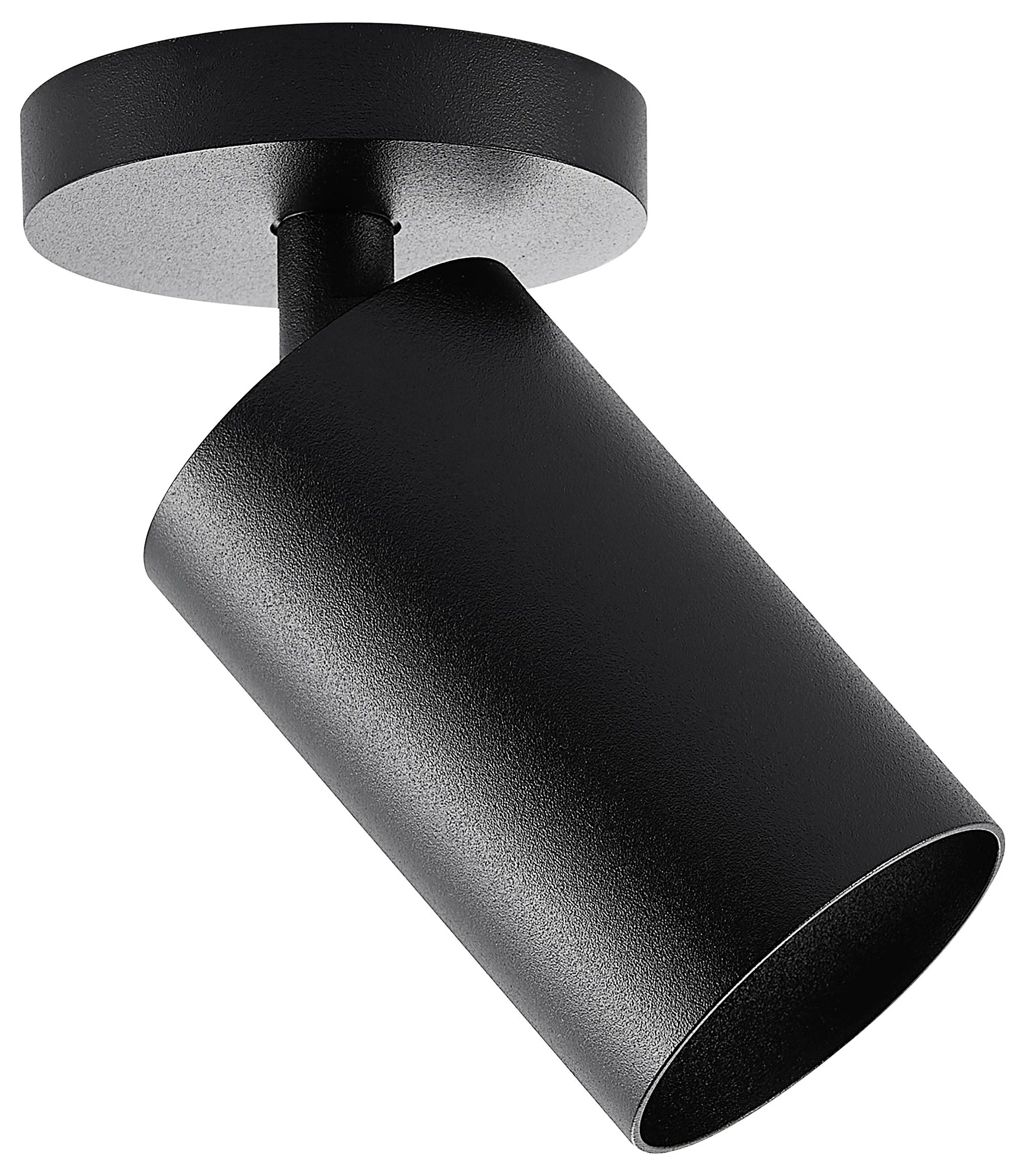 Deko Light Can Spot 931054 Boîtier ; cache en verre noir profond (RAL 9005)-1