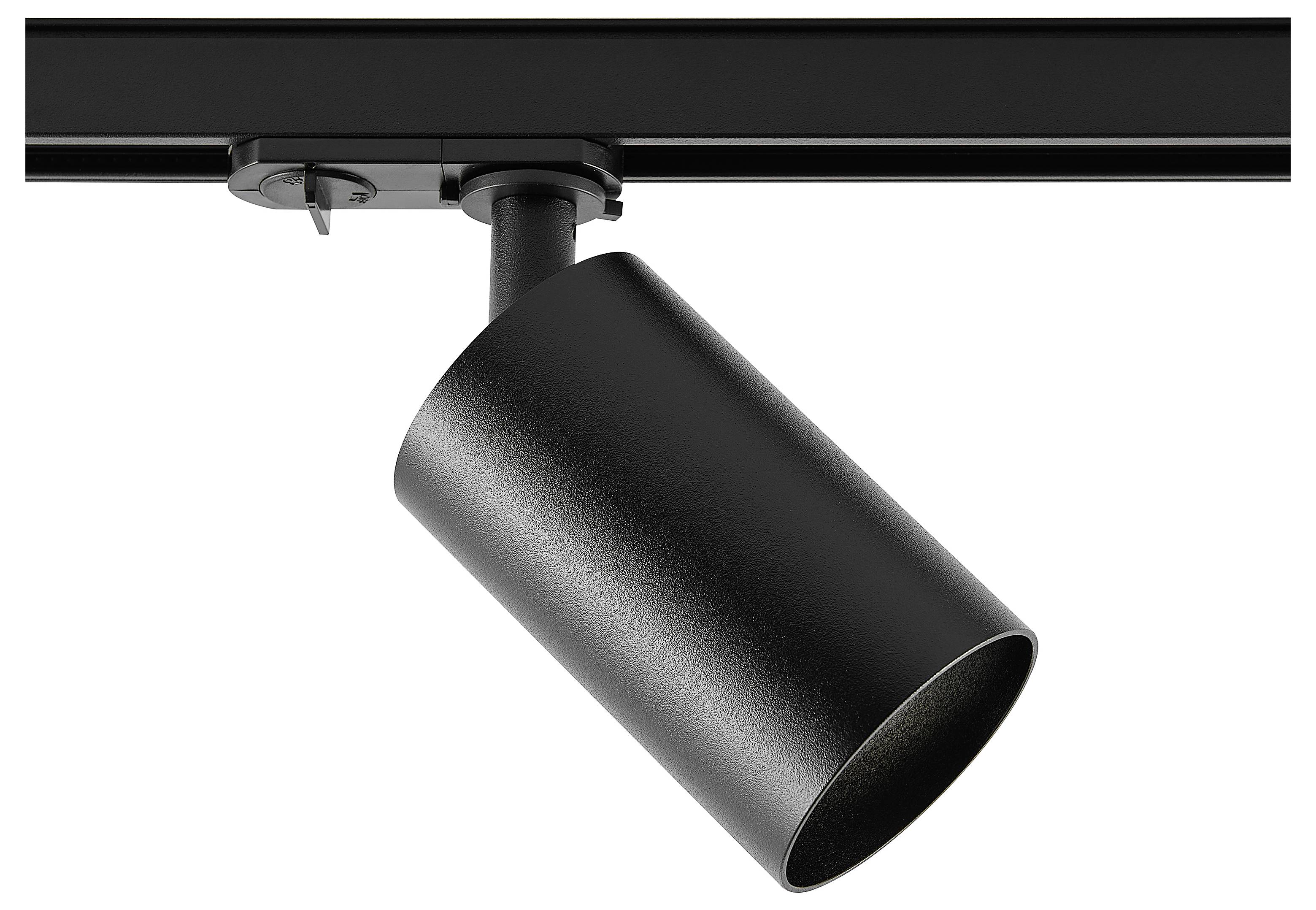 Deko Light Can Base 707250 Eclairage sur rail monophasé GU10 7.5 W noir profond (RAL 9005)-1