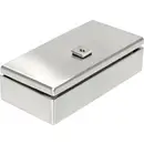 TRU COMPONENTS TC-SS153008 Armoire de commande 15 x 30 x 8 acier inoxydable gris clair 1 pc(s)