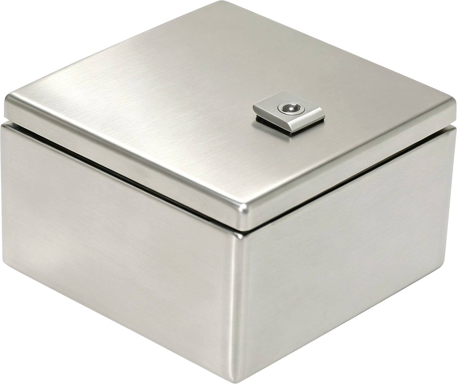 TRU COMPONENTS TC-SS202012 Armoire de commande 200 x 200 x 120 acier inoxydable gris clair 1 pc(s)