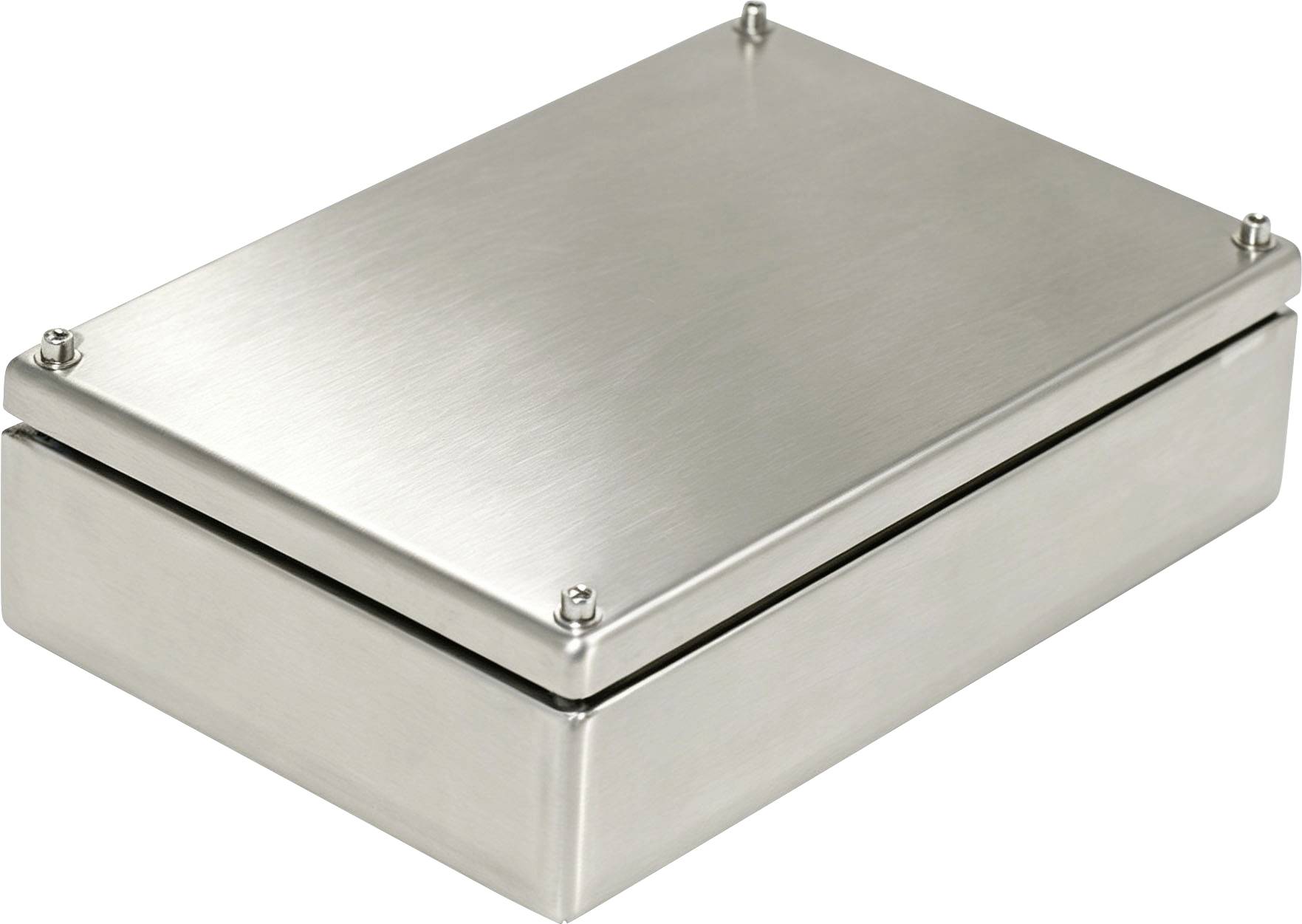 TRU COMPONENTS TC-SSH203008 Boîtier de connexion 300 x 200 x 80 acier inoxydable gris clair 1 pc(s)