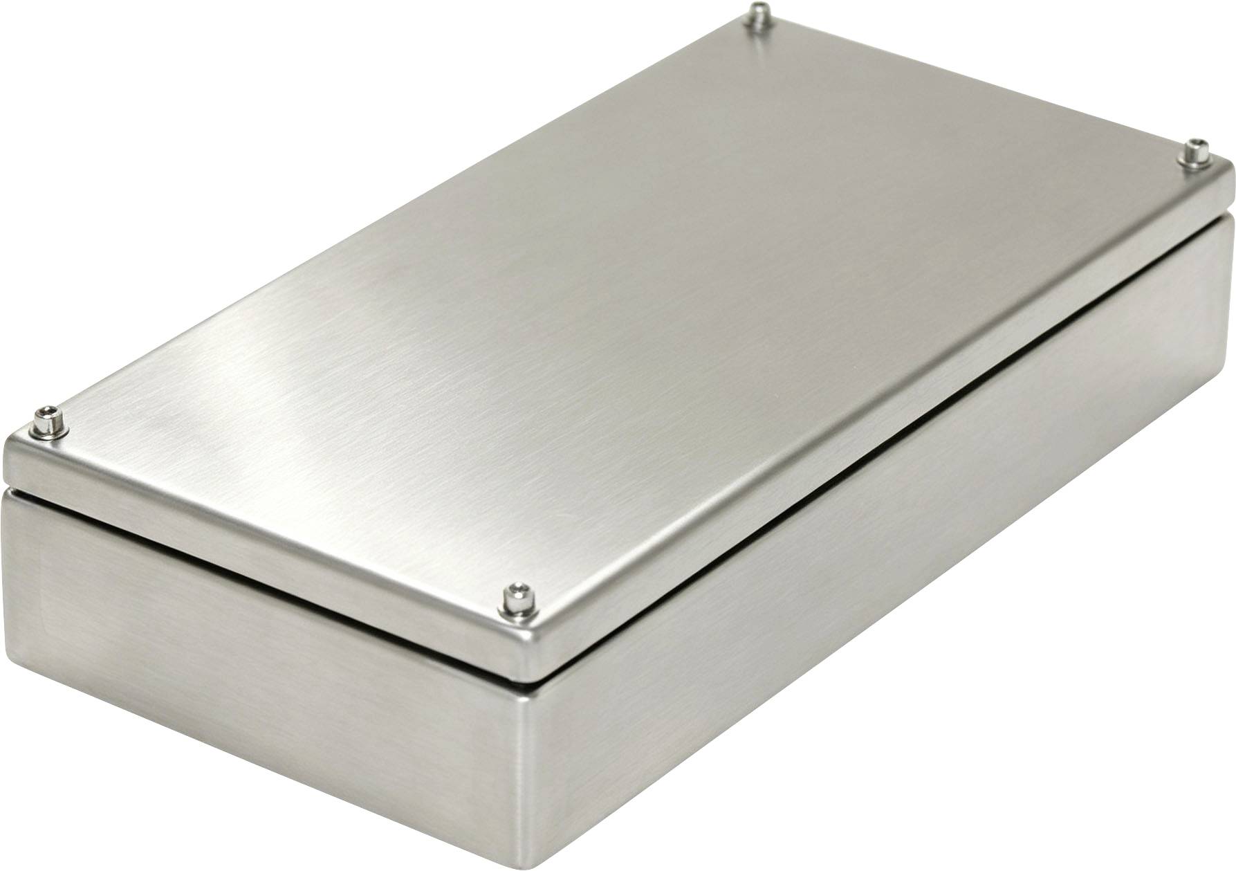 TRU COMPONENTS TC-SSH204008 Boîtier de connexion 400 x 200 x 80 acier inoxydable gris clair 1 pc(s)