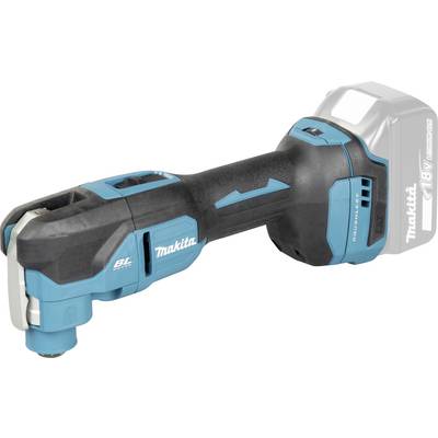 Perceuse-visseuse sans fil Makita 18V à angle droit avec batterie, présentée sur fond blanc.