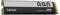 Module SSD NVMe Lexar NM990 M.2 2280 PCIe Gen5 x4 présenté en noir et argent avec connecteur doré sur le bord.