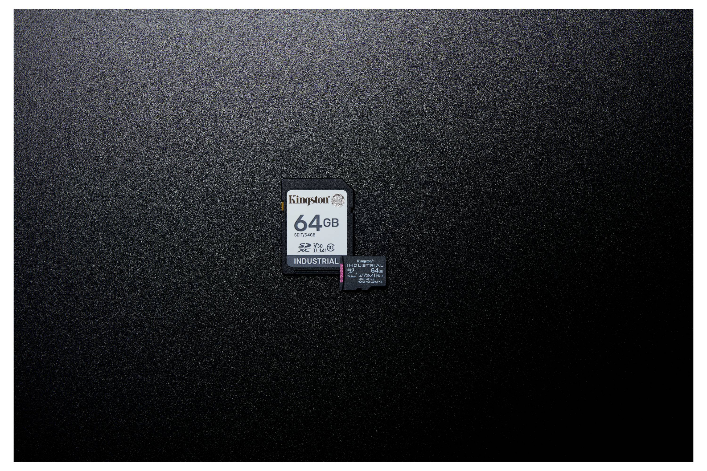 Kingston Industrial Carte SDXC 64 GB Class 3 UHS-I-10