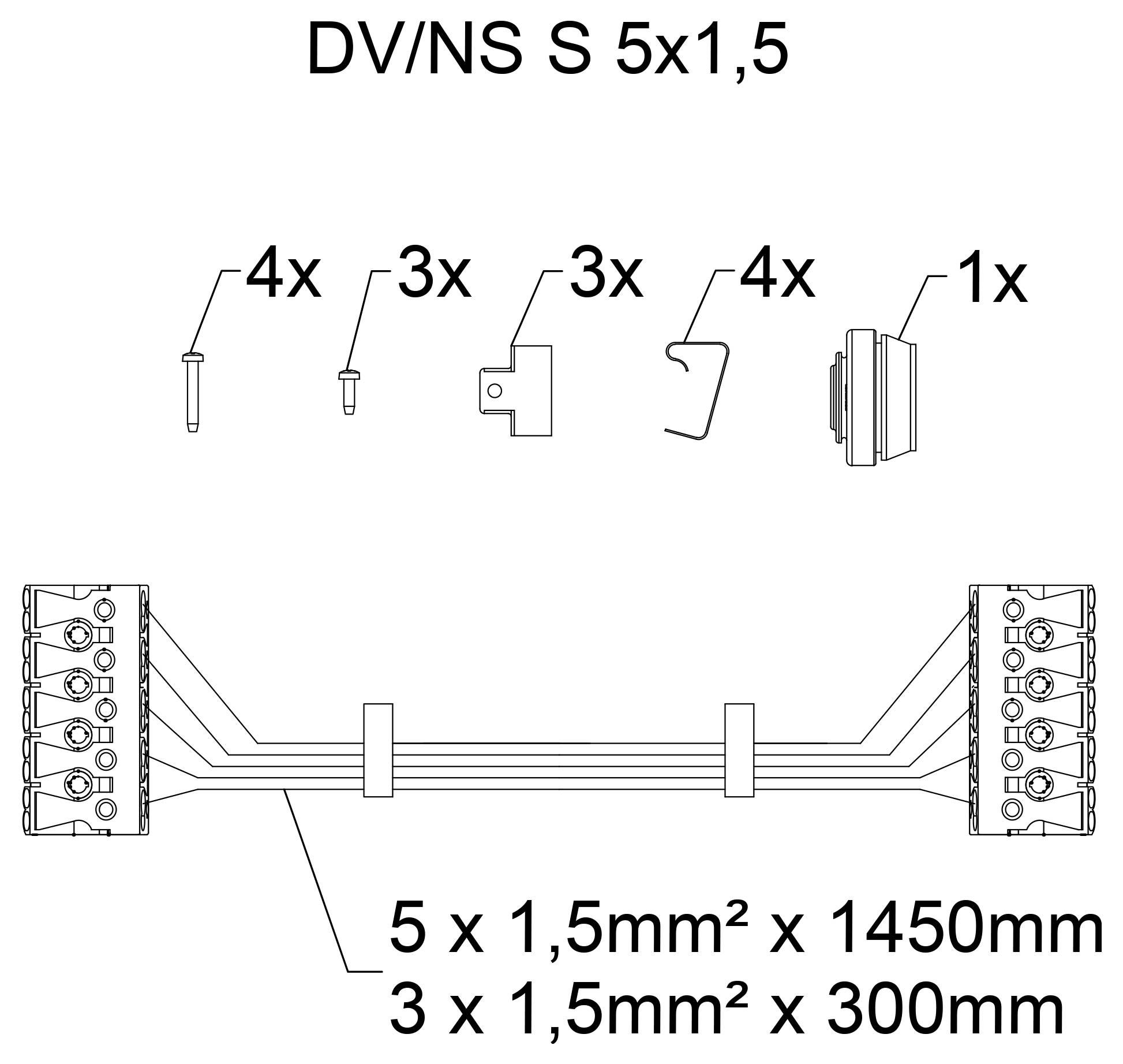 Schuch 118310014 Loop-through wiring 1 pc(s)-1