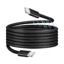 LogiLink Câble USB-C USB 2.0 USB-C® mâle 1.0 m noir avec enroulement magnétique CU0231