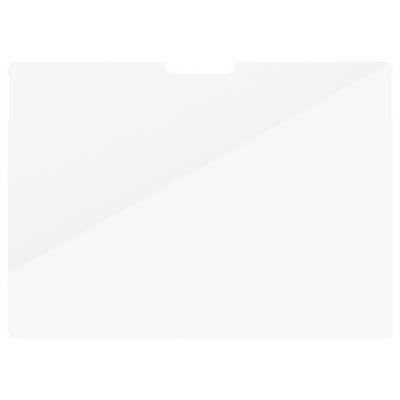 Icône de dossier blanc vide avec un petit onglet au centre du haut et une légère ombre diagonale.