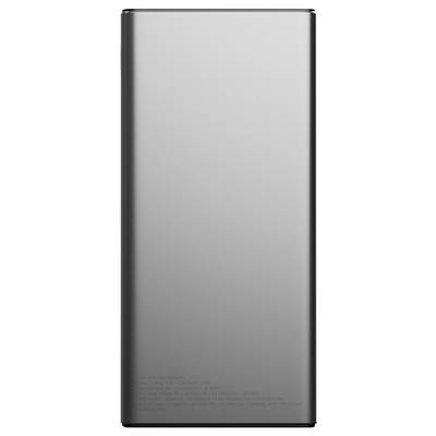 Allity APB-100 Powerbank (batterie supplémentaire) 10000 mAh Quick Charge, Power Delivery LiPo USB-C®, USB-A gris-4