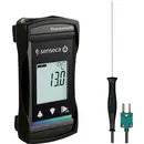 Senseca ECO130-GOURMET-E1.5 Thermomètre d'alarme -65 - 1200 °C sonde K protégé conte la poussière et l'eau (IP54)