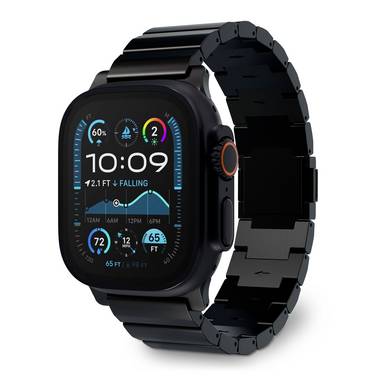 Decoded Decoded Titanium Strap for Apple Watch U Dragonne  noir