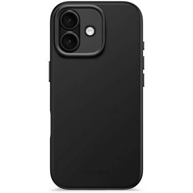 Decoded Decoded AntiMicrobial Silicone Backcover Coque arrière  iPhone 17 noir  D25IPO17BCS9PK