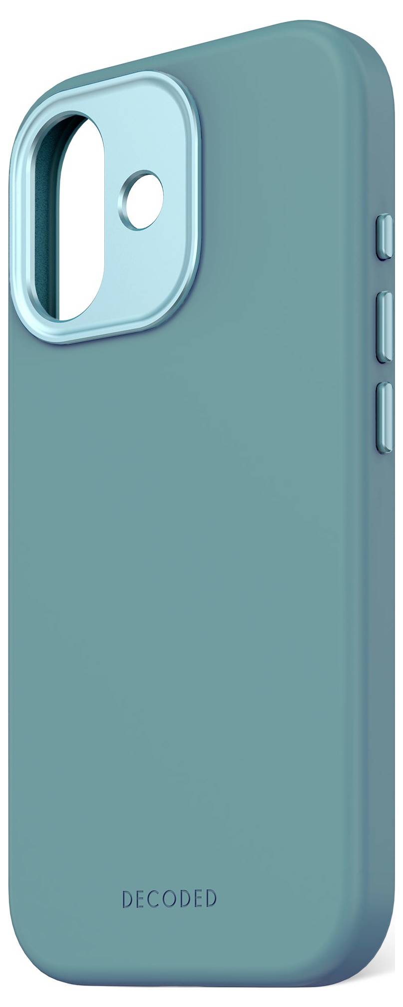 Decoded Decoded AntiMicrobial Silicone Backcover Coque arrière iPhone 17 bleu D25IPO17BCS9RB-6