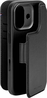 Decoded Decoded Leather Detachable Wallet iPhone Coque arrière  iPhone 17 noir  D26IPO17DW5BK