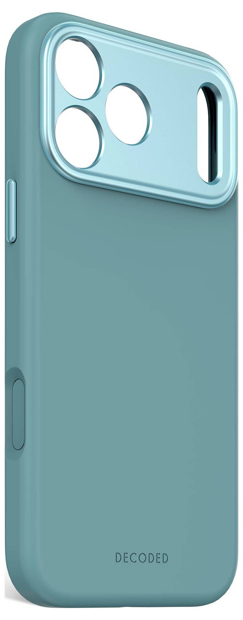 Decoded AntiMicrobial Silicone Coque arrière iPhone 17 Pro Max bleu D25IPO17PKBCS9RB-1