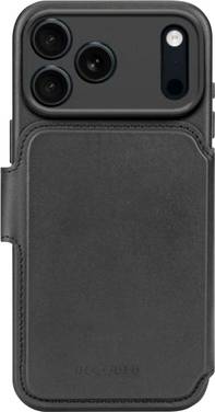 Decoded Decoded Leather Detachable Wallet iPhone Coque arrière  iPhone 17 Pro Max noir  D26IPO17PMDW5BK