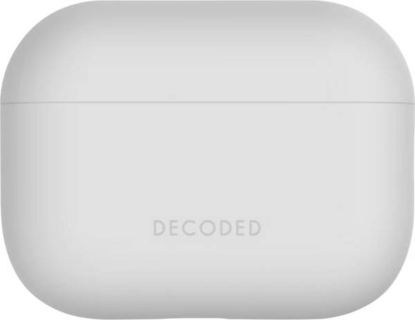 Decoded Decoded Silicone AirCase Pro for AirPods Housse de protection pour étui de charge   gris
