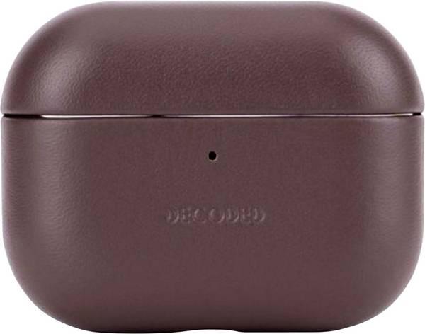 Decoded Decoded Leather AirCase Pro for AirPods Housse de protection pour étui de charge   chocolat
