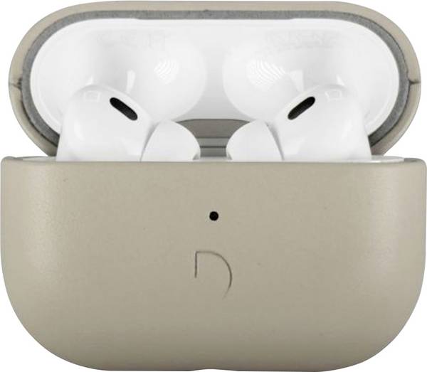 Decoded Decoded Leather AirCase Pro for AirPods Housse de protection pour étui de charge   argile