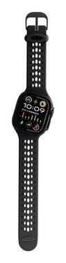 Decoded Decoded Silicone Ares O Strap for Apple Dragonne  noir