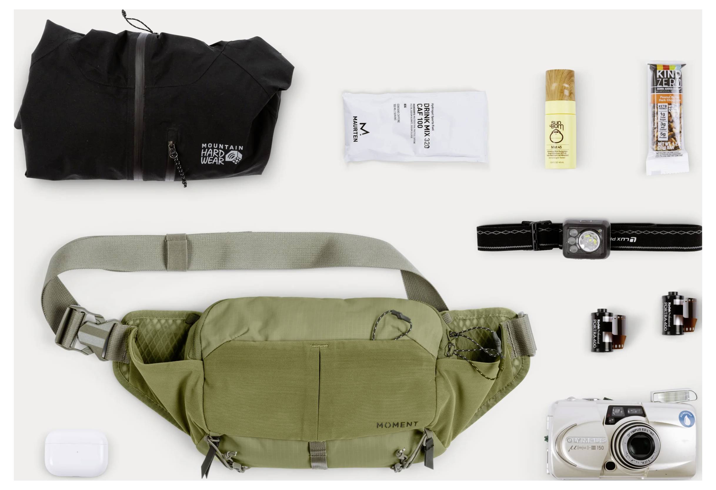 Moment Moment Fast & Light Slate Sling 4L moss Sac d'appareil photo étanche-10