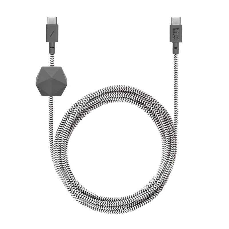 Native Union Câble USB-C 1.8 m ACABLE-C-ZEB-NP-0