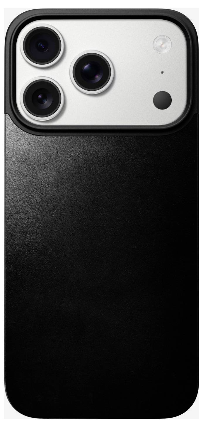 Nomad Magn. Leather Back MagSafe iPhone Leder Case iPhone 17 Pro noir NM014414858-3