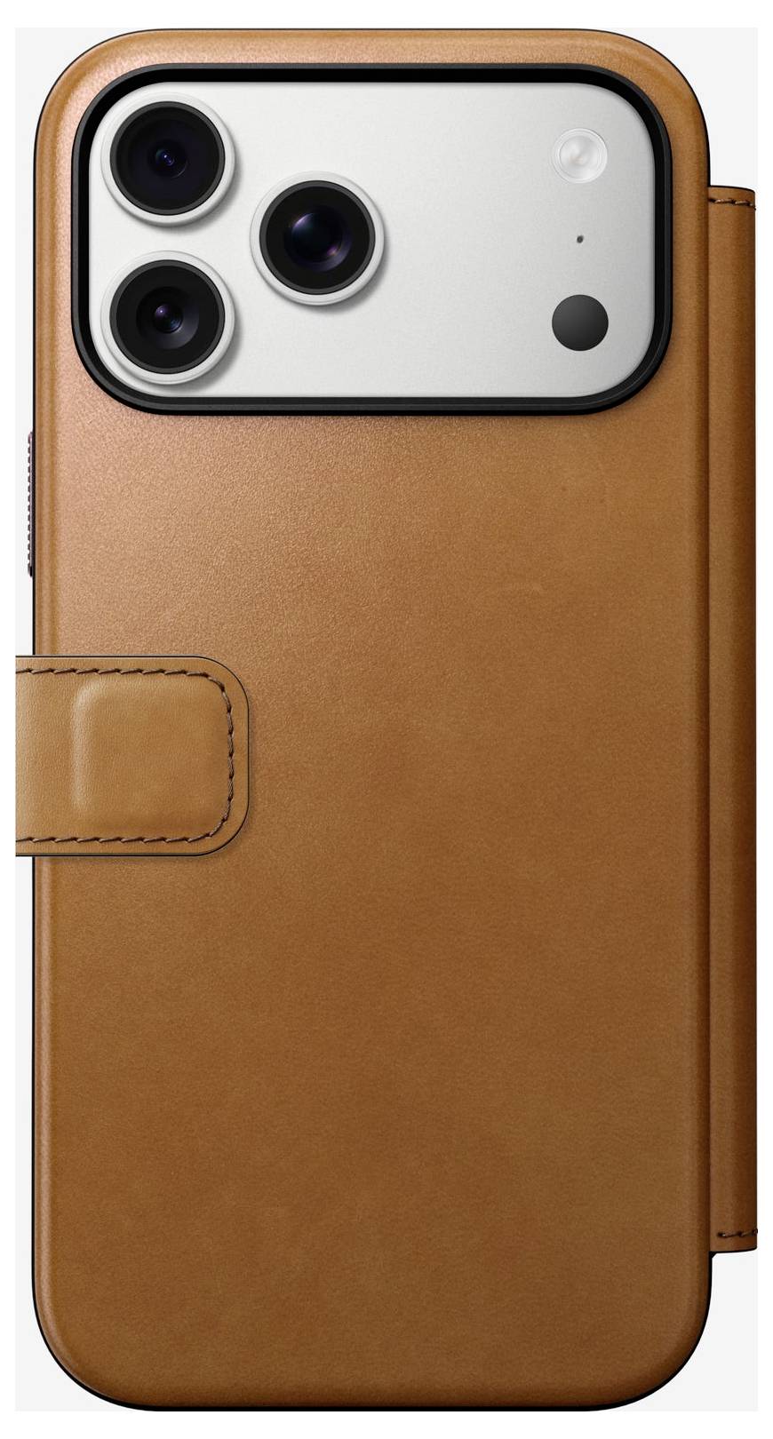 Nomad Brand.1127208 Modern Leather Folio iPhone 17 Pro Leder Case iPhone 17 Pro Max beige NM014124858-5