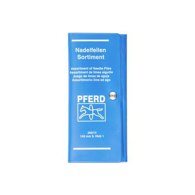 PFERD TOOLS 12703062 Jeu de limes à aiguilles de précision pour CHEVAUX 12 pièces. Dans un sac à roulettes de 140 mm, ta-0