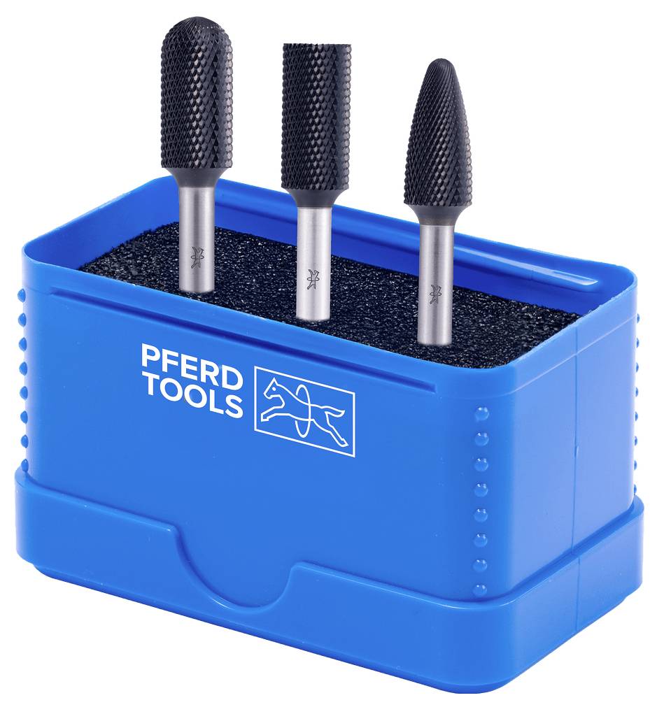 PFERD TOOLS 21901313 Set de fraises sur tige Dimension produit, Ø 12 mm Diamètre de tige 6 mm-2