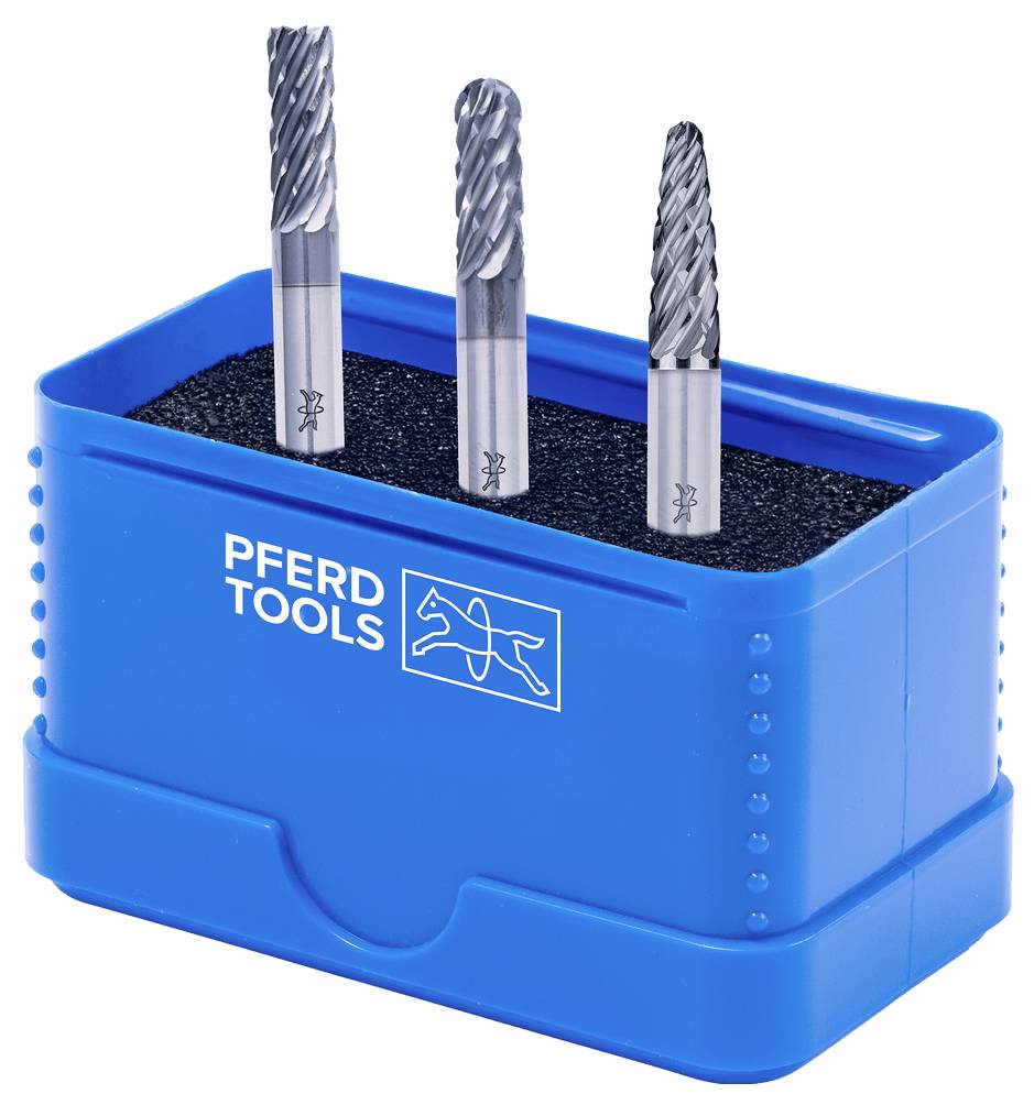 PFERD TOOLS 21901405 Set de fraises sur tige Diamètre de tige 6 mm-2