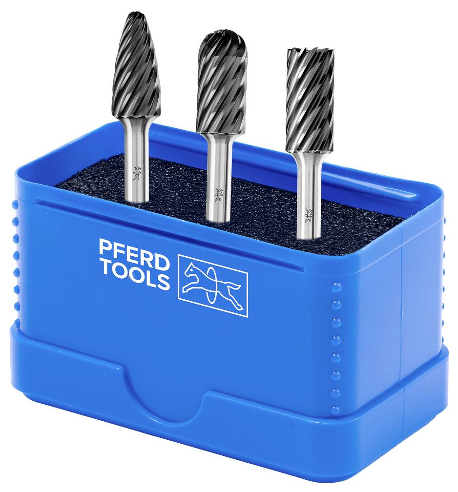PFERD TOOLS 21901908 Set de fraises sur tige Dimension produit, Ø 12 mm Diamètre de tige 6 mm-2