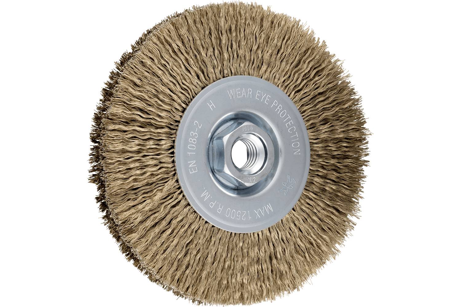 PFERD TOOLS CHEVAL OUTILS Brosse ronde non torsadée RBU Ø 125x15 mm M14 M14 Messiné acier-toron-fil Ø 0,20 mm meuleuse a-0