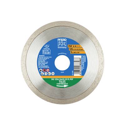 PFERD TOOLS 68300041 DG 125 x 1,6 x 22,23 FL PSF (ZA) Disque à tronçonner diamanté Diamètre 125 mm Ø de perçage 22.23 mm-0