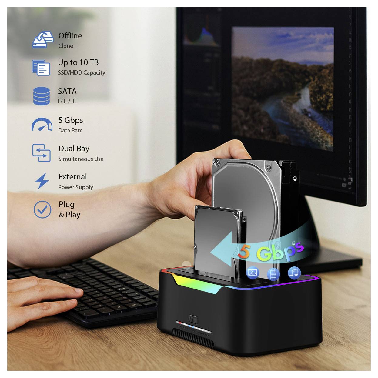 Batterie de ordinateur portable Lenovo posée sur sa boîte d'emballage en carton.