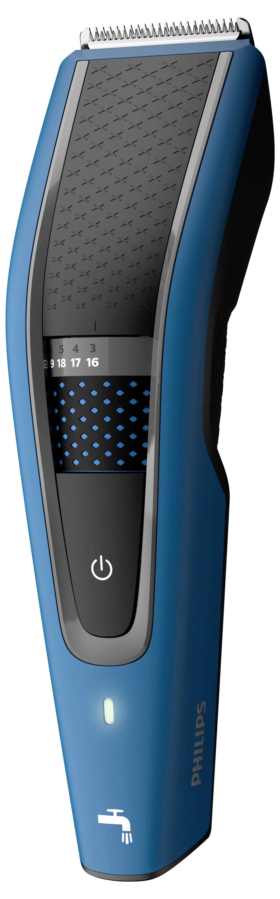 Philips Hairclipper series 5000 Tondeuse à cheveux lavable noir, bleu-8