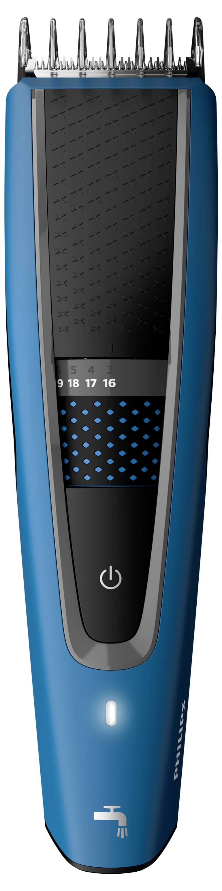 Philips Hairclipper series 5000 Tondeuse à cheveux lavable noir, bleu-9