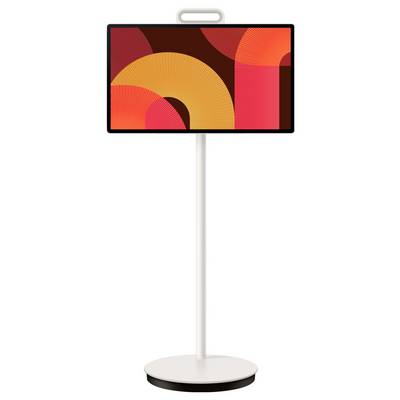 Machine à café en acier inoxydable présentée avec des dimensions de 28 cm de large, 40 cm de hauteur et 44 cm de profondeur.