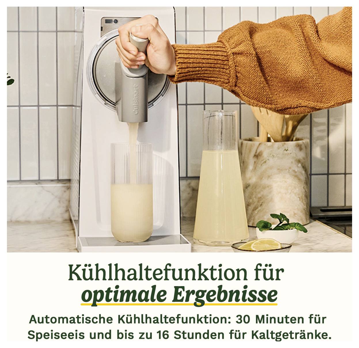Cuisinart ICE201E Sorbetière 1.6 l-3