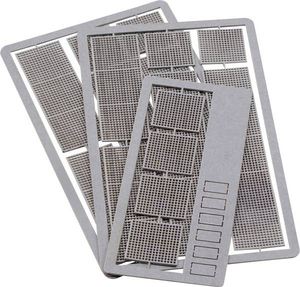 NOCH  0014698 N treillis, gris kit découpé au laser