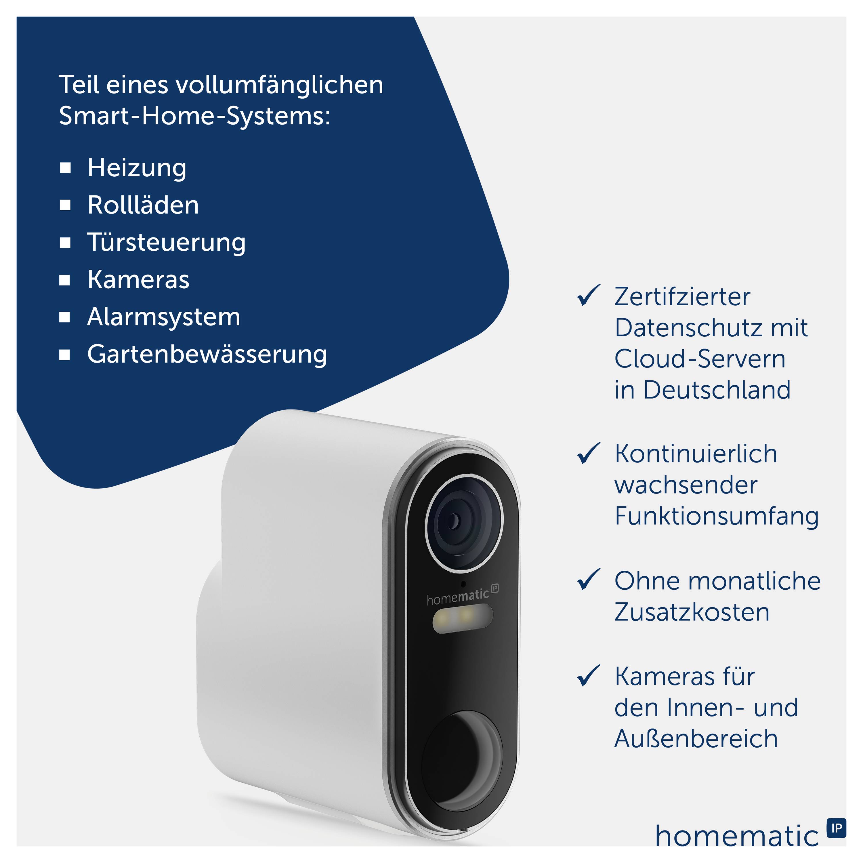 162949A0 Homematic IP HmIP-COR IP Caméra de surveillance 2304 x 1296 pixels-15
