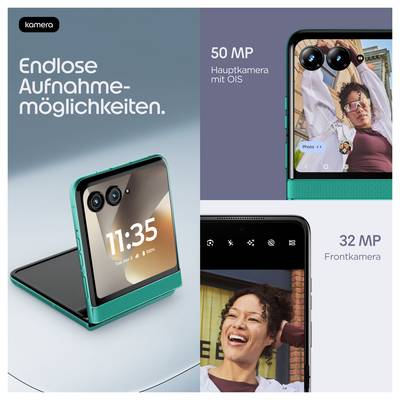 Motorola razr 70 256 GB vert foncé CEE A (A - G) 17.5 cm (6.9 pouces) Smartphone-16