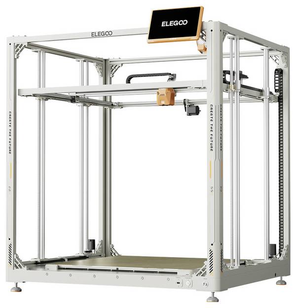 Imprimante 3D Elegoo ELEGOO OrangeStorm Giga avec logiciel, Banc d'impression chauffant