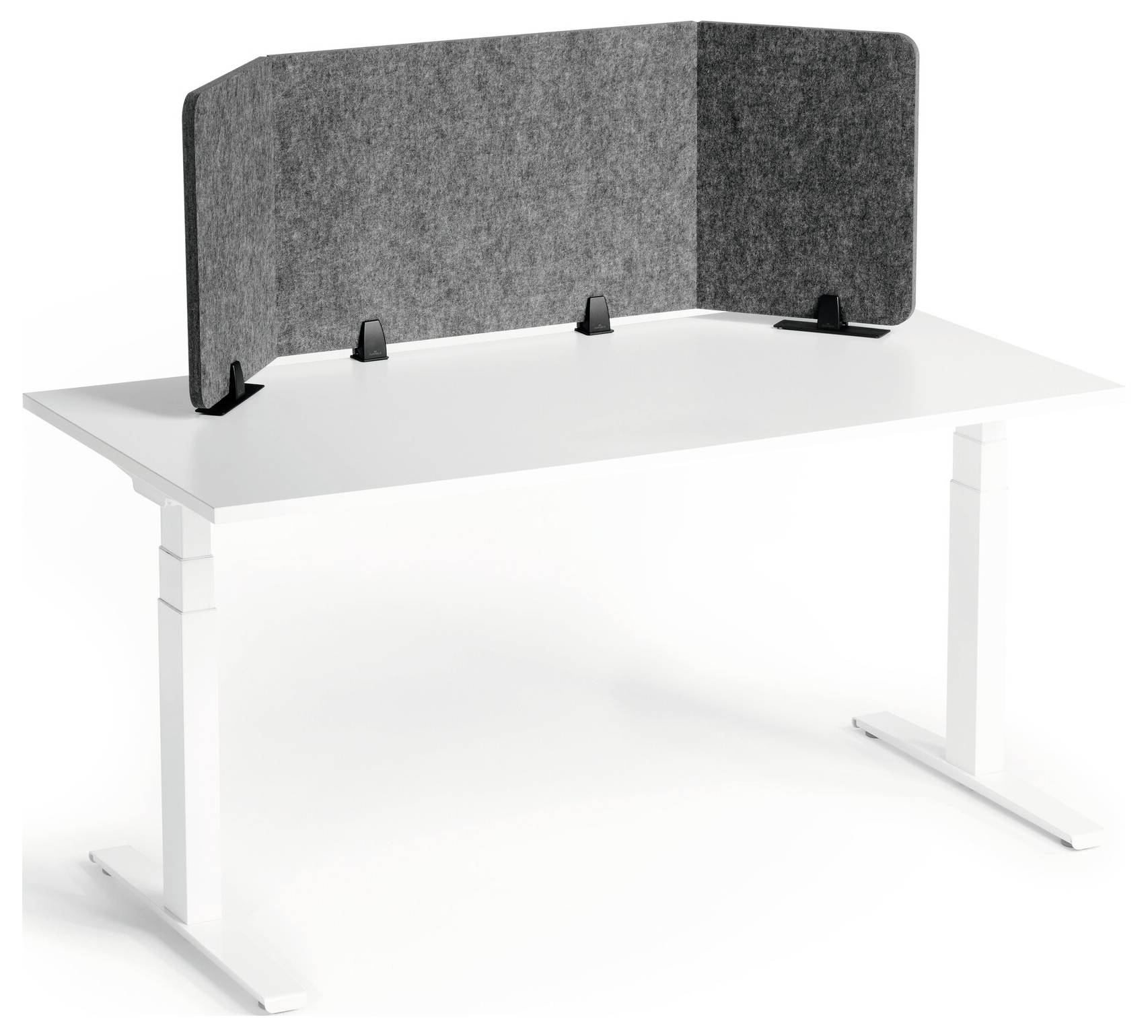 Durable 313558 Séparateur de bureaux gris-6