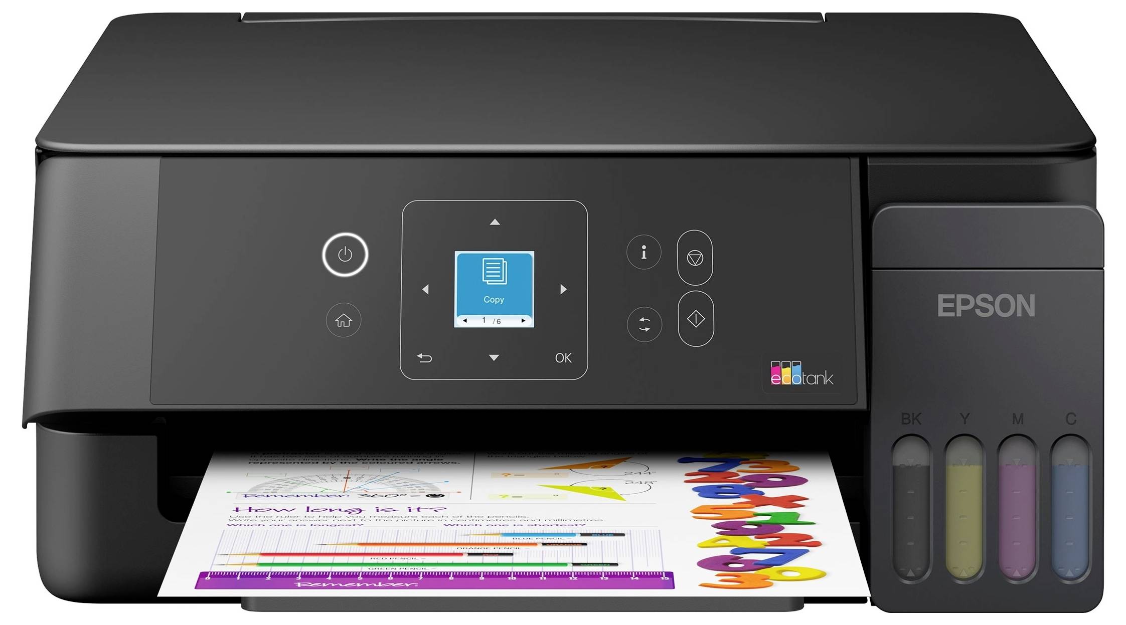 Epson EcoTank ET2920 Imprimante multifonction jet d'encre couleur A4 imprimante, scanner, photocopieur-1