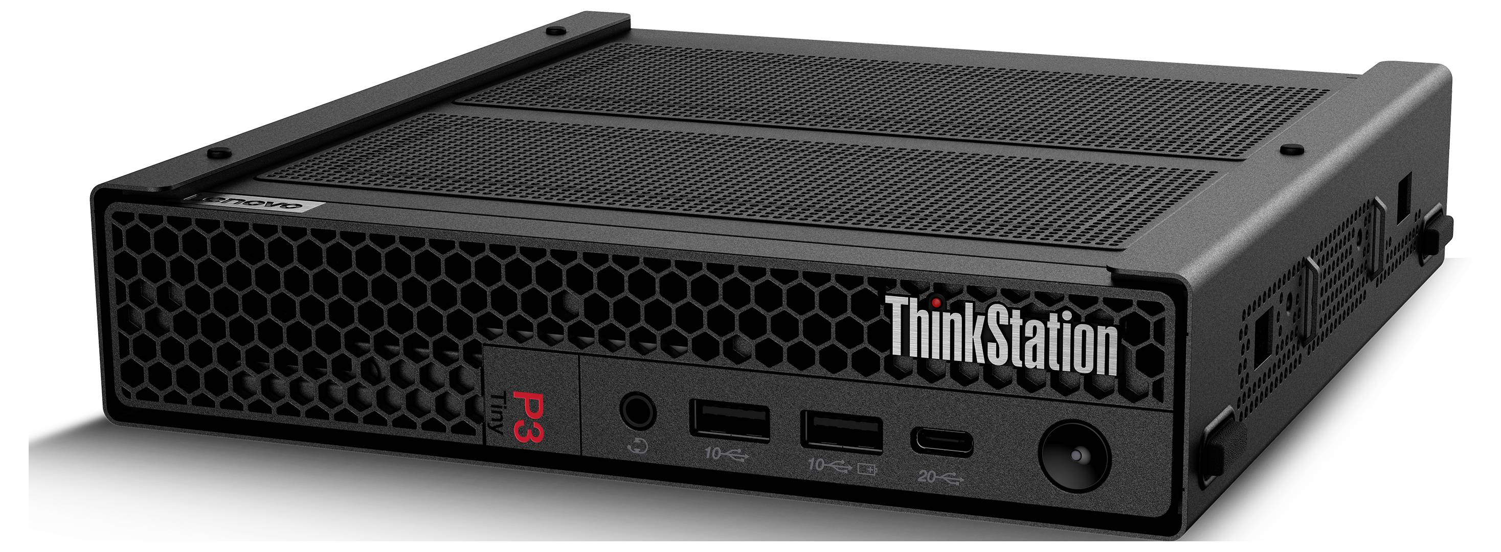 Lenovo Mini PC station de travail ThinkStation P3 Tiny Gen 2 Intel® Core™ Ultra 5 265 32 GB RAM 512 GB SSD Intel Graphiq-3